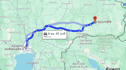 สถานีขนส่งผู้โดยสารกรุงเทพ จตุจักร (หมอชิต2) to จุดจอด อ.ห้วยทับทัน