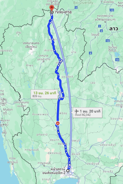สถานีขนส่งผู้โดยสารกรุงเทพ จตุจักร (หมอชิต2) to จุดจอดห้วยไคร้