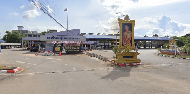 Origin สถานีขนส่งผู้โดยสารปฐมพร จังหวัดชุมพร