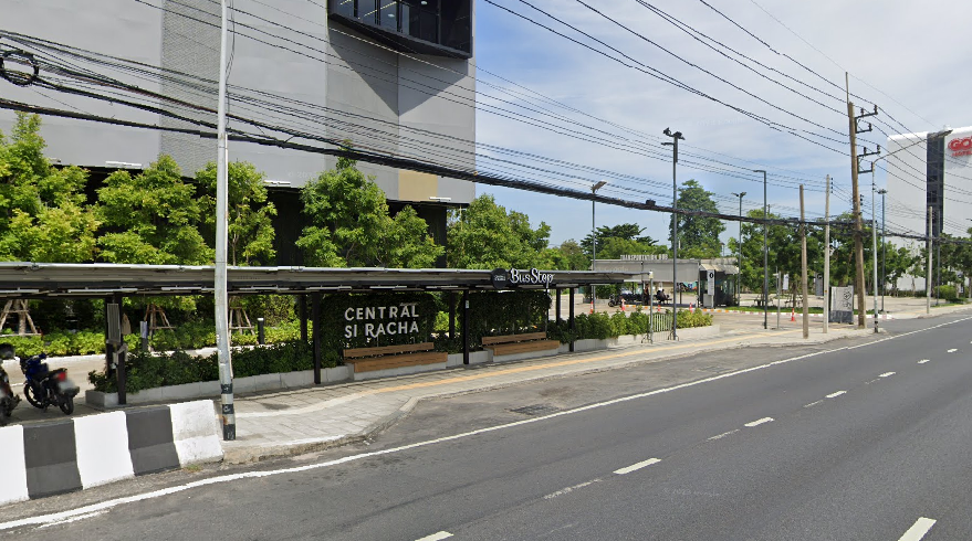 Book Si Racha District's Sriracha Tour Bus Stop (Next to Central Si Racha)