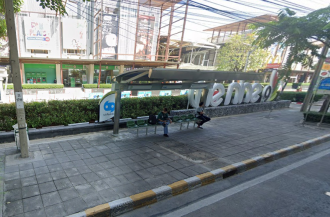 Book Rama 9 Road Bus Stop (Bus stop in front of The Nine Center)
