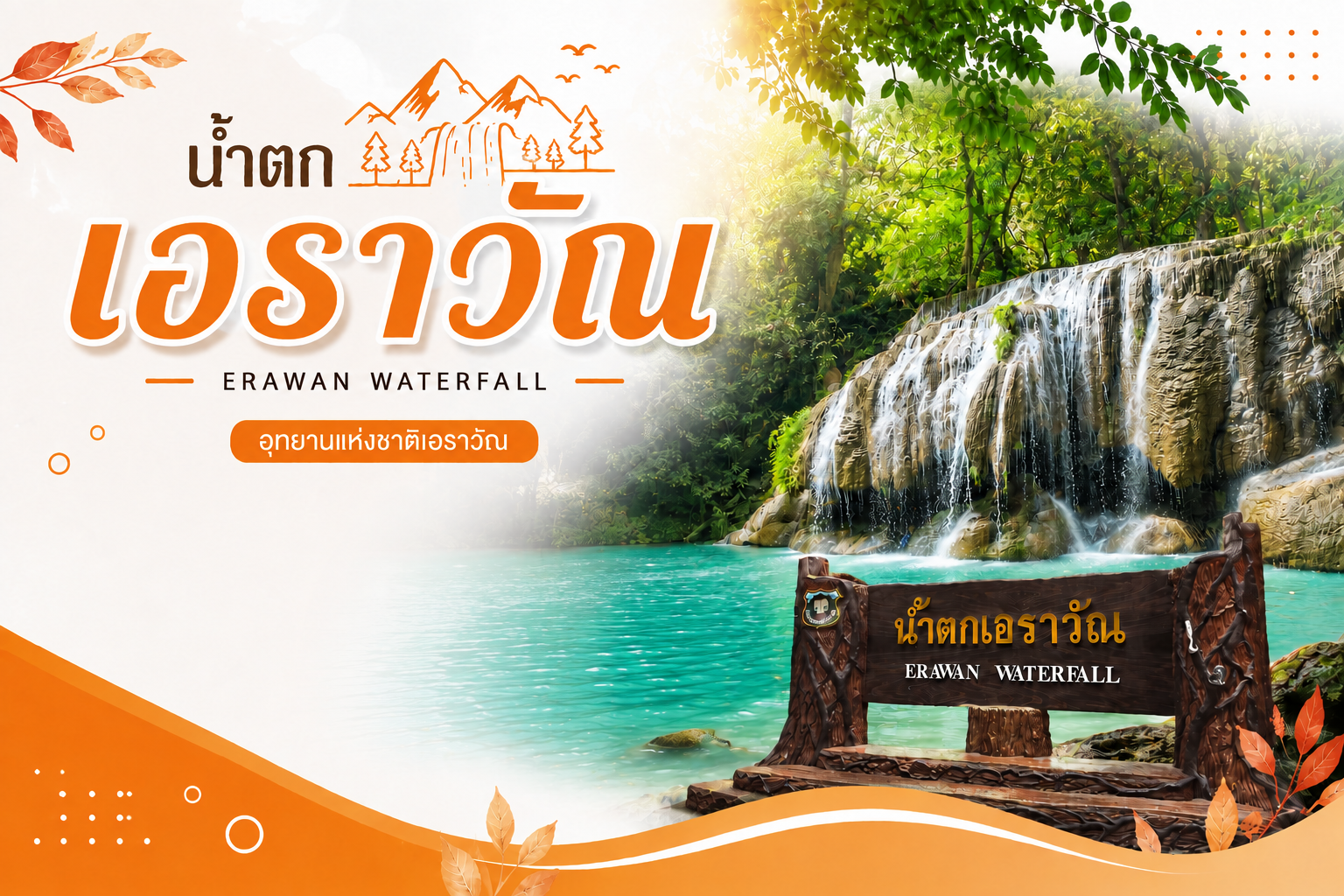 น้ำตกเอราวัณ