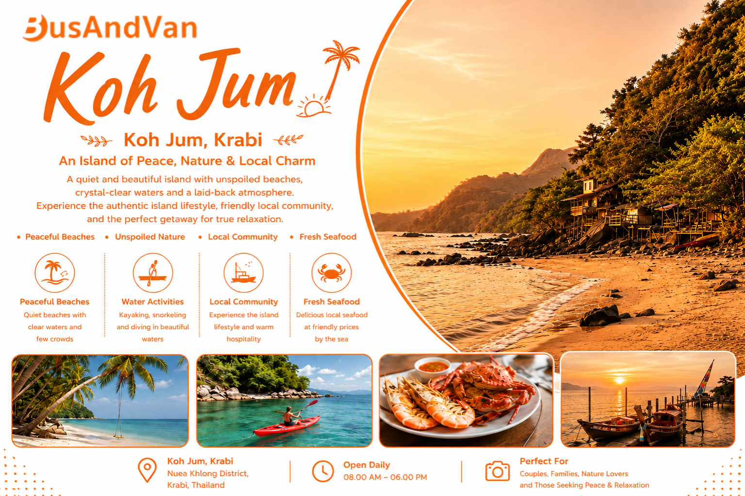 Discover Koh Jum, Wonderful Krabi Thailand