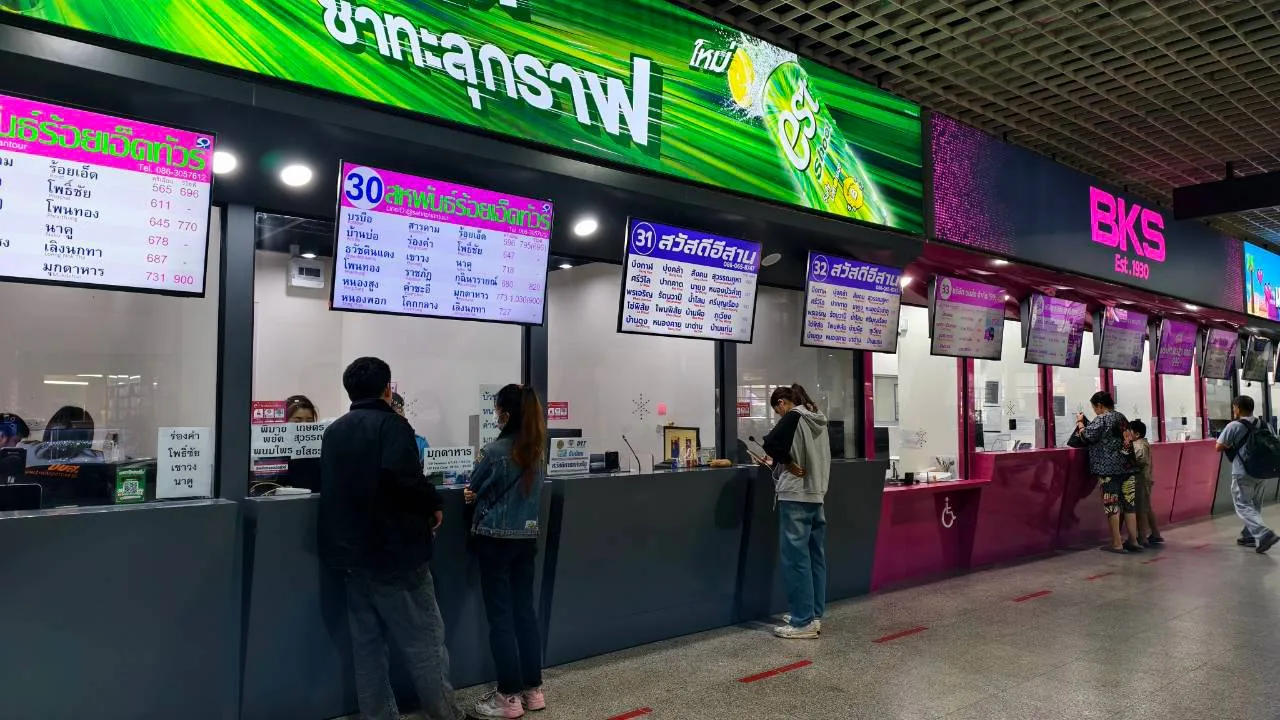 ภาพบรรยากาศ สถานีขนส่งผู้โดยสารกรุงเทพ จตุจักร (หมอชิต2) ภาพที่ 4
